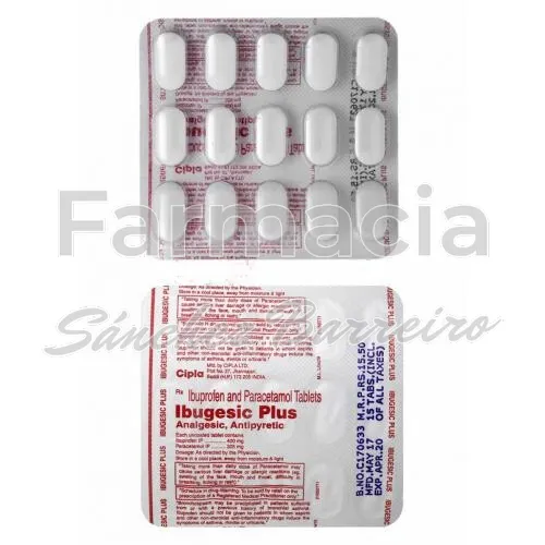 ibuprofeno + paracetamol en España sin receta