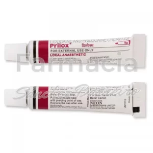lidocaína + prilocaína en España sin receta