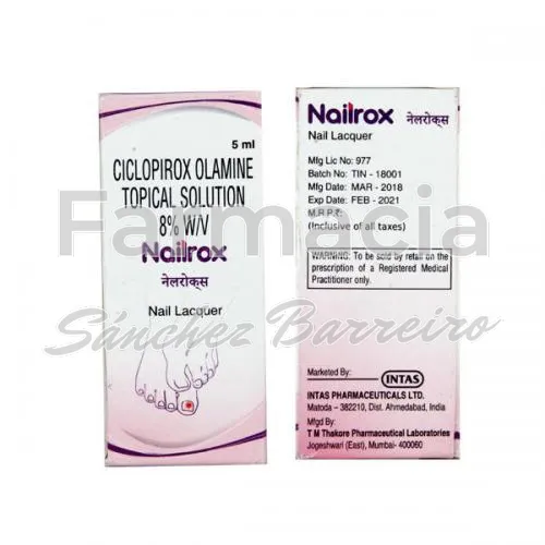 laca de uñas nailrox en España sin receta