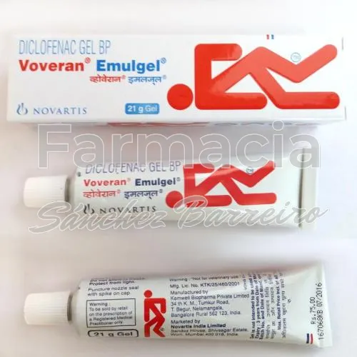 gel de voltaren en España sin receta